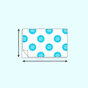 Custom Greaseproof Paper 406 × 255mm